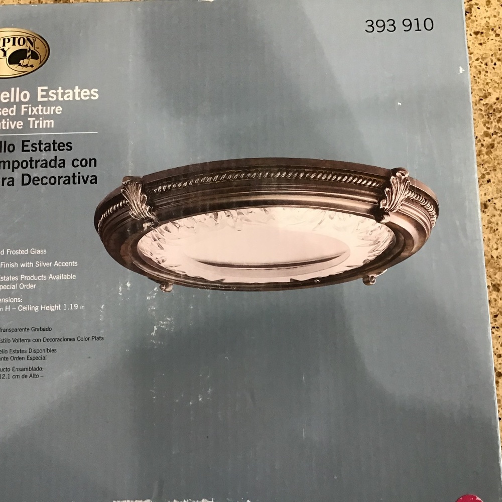 Hampton Bay Barcelona Estates Recessed Fixture